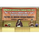 Bimbingan Akreditasi Standard Versi 2012 Dari KARPUS Jakarta Tanggal 6 – 7 Maret 2012 Di RSUD Prof. Dr. Margono Soekarjo Purwokerto
