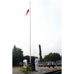 Upacara Pengibaran Bendera Merah Putih Dalam Rangka HUT ke-70 Republik Indonesia di RSMS